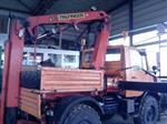 Reparatur eines Palfinger Krans