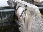 Zylinderreparatur im Wasserkraftwerk Pforzheim